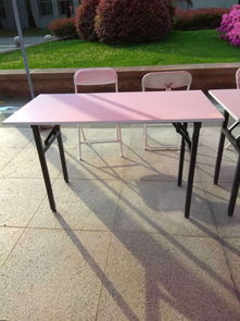 会展活动桌椅出租1.2米折叠桌租赁,1.8m长条桌出租指示牌出租